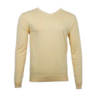 Daniel K Men's Sweatshirt V-Neck Long Sleeve Pullover Knit Rib Cuff Sweatshirt